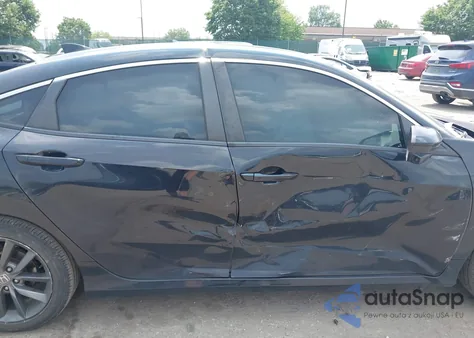 2019 Honda Civic Ex-L from USA, damaged, VIN JHMFC1F79KX010885